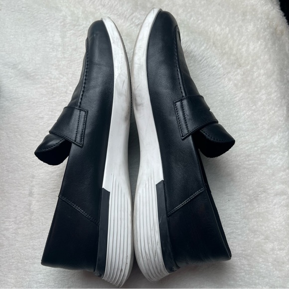 Wolf and Shepherd Mens Crossover Penny Loafer Navy White Size 11M main image 6